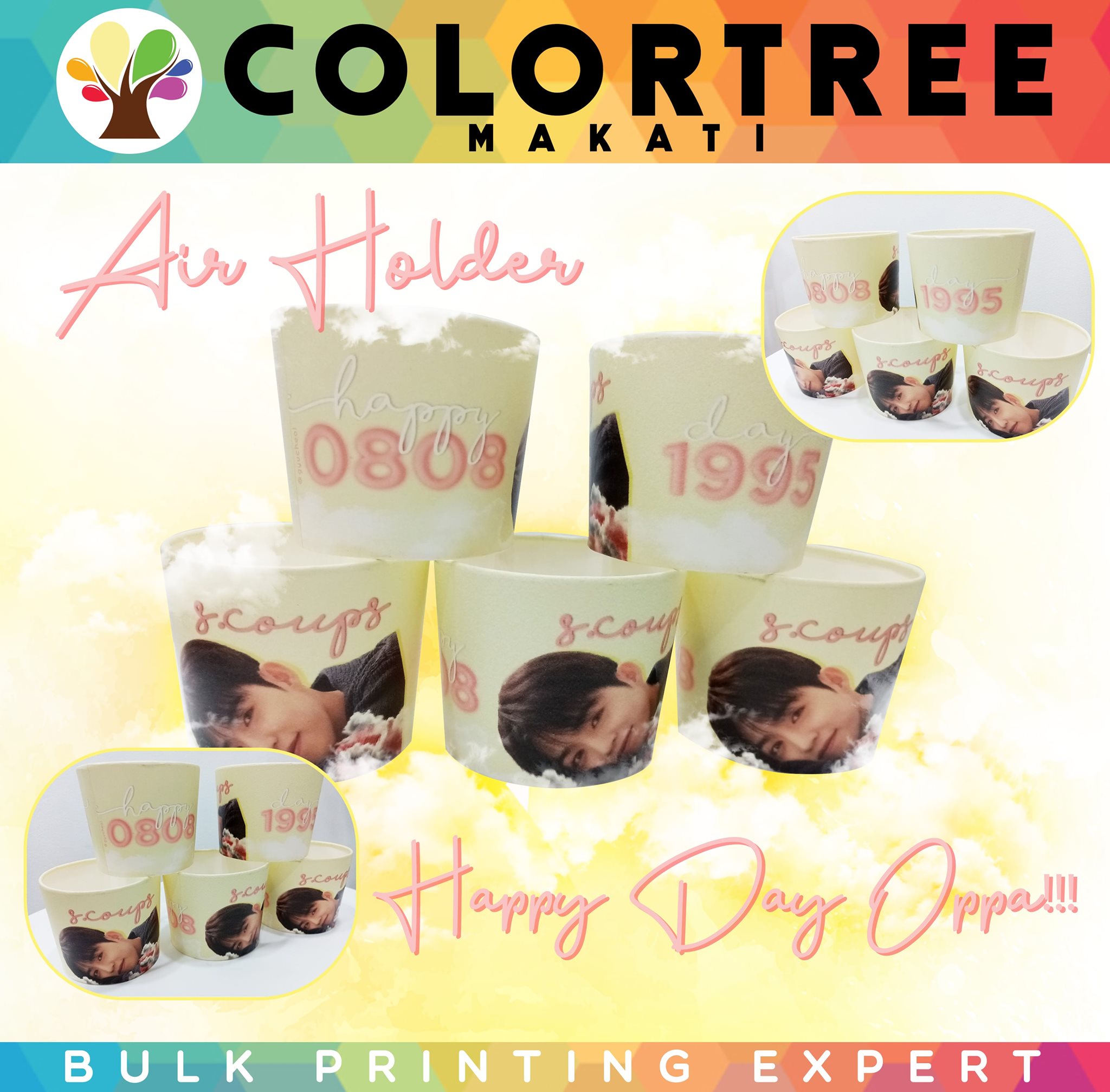 Colortree - We customize Air Holders Cup Sleeve for your occasions ...