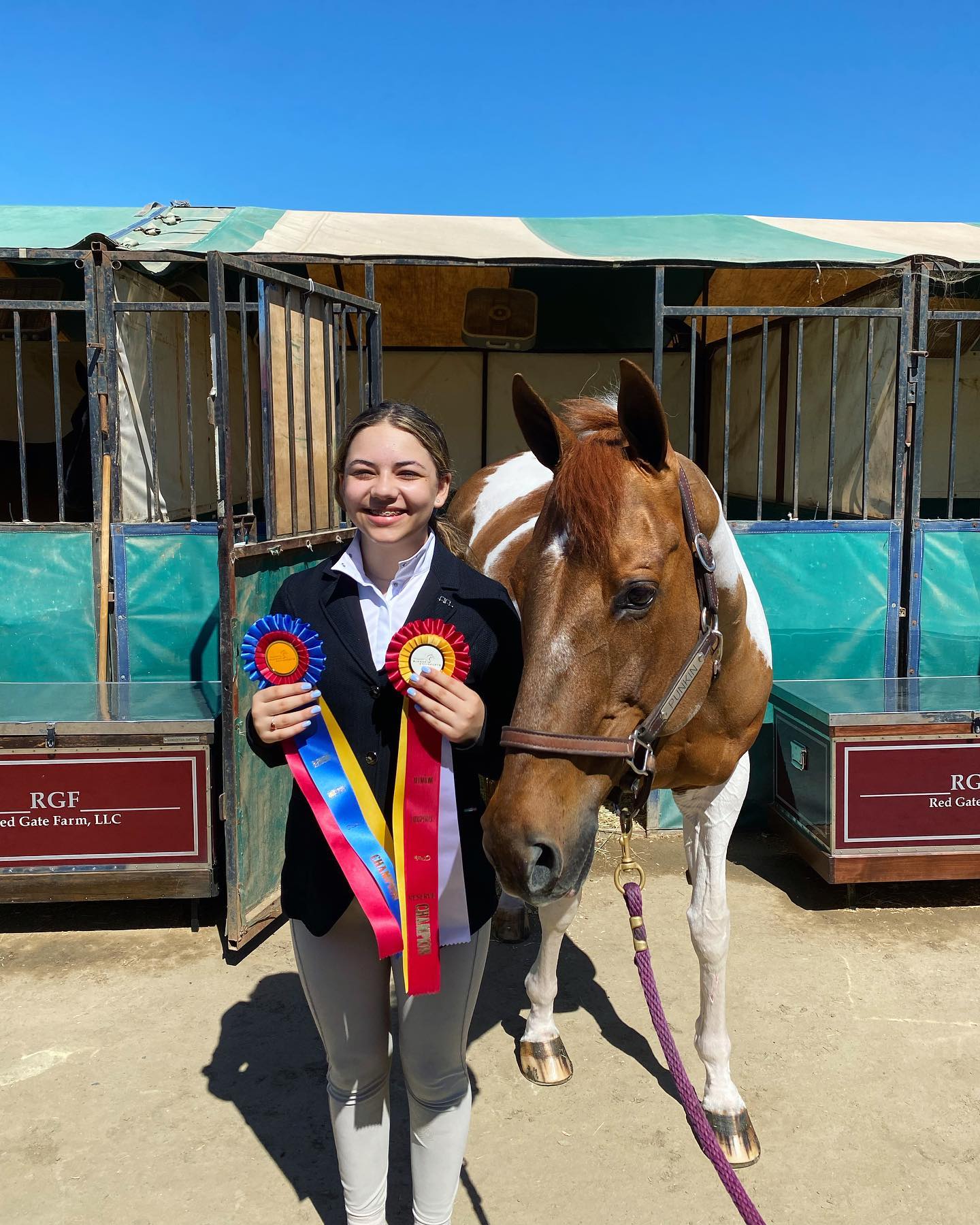 Huge congratulations to Banu... - Red Gate Farm Training | Facebook