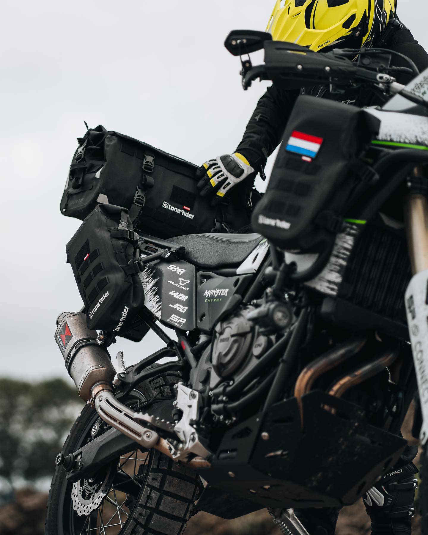 LONE RIDER - Adventure Motorcycle Equipment - Neat setup by @moto.rickk ...