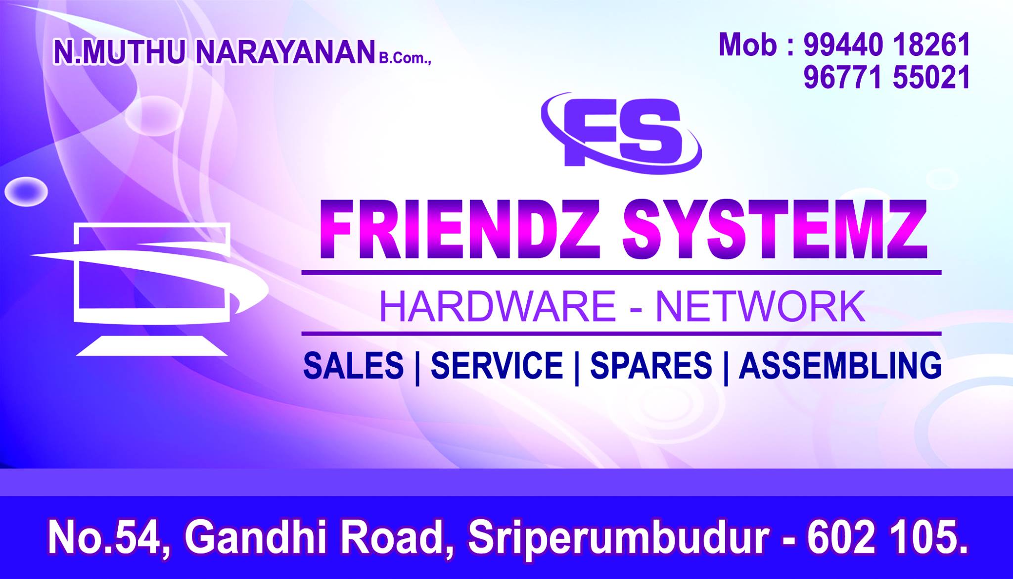 FRIENDZ SYSTEMZ | Sriperumbudur
