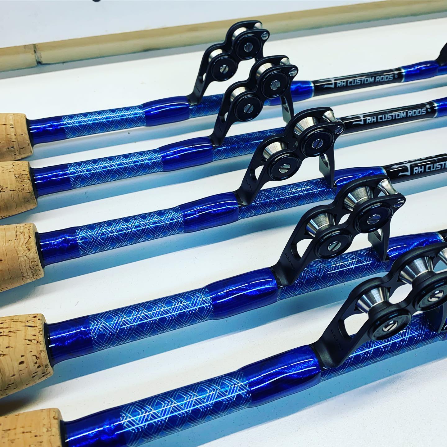 RH Custom Rods - Beautiful set of our Toro 60-100# for... | Facebook