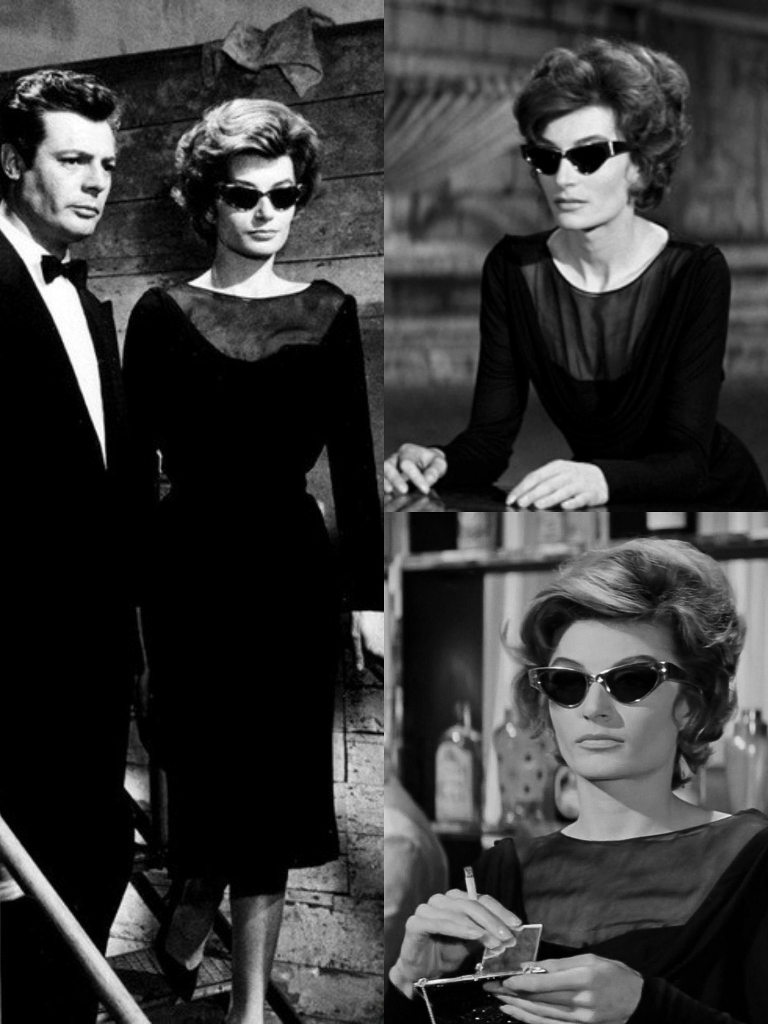 1960. La dolce vita Anouk Aimée Costume designer: Piero Gherardi
