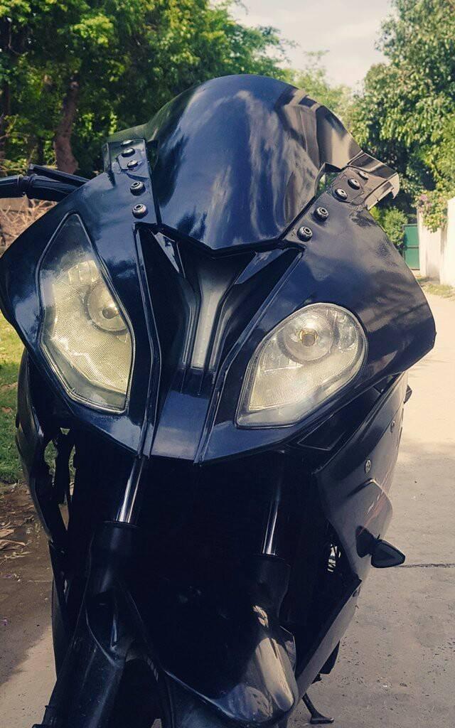 ANALOG.MAN KING of TONEクローン LY -ROCK製 BMW S1000RR replica with Kawasaki ZX-400 engine