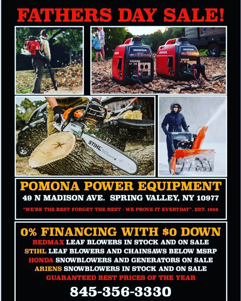 Pomona Power Equipment Posts Facebook