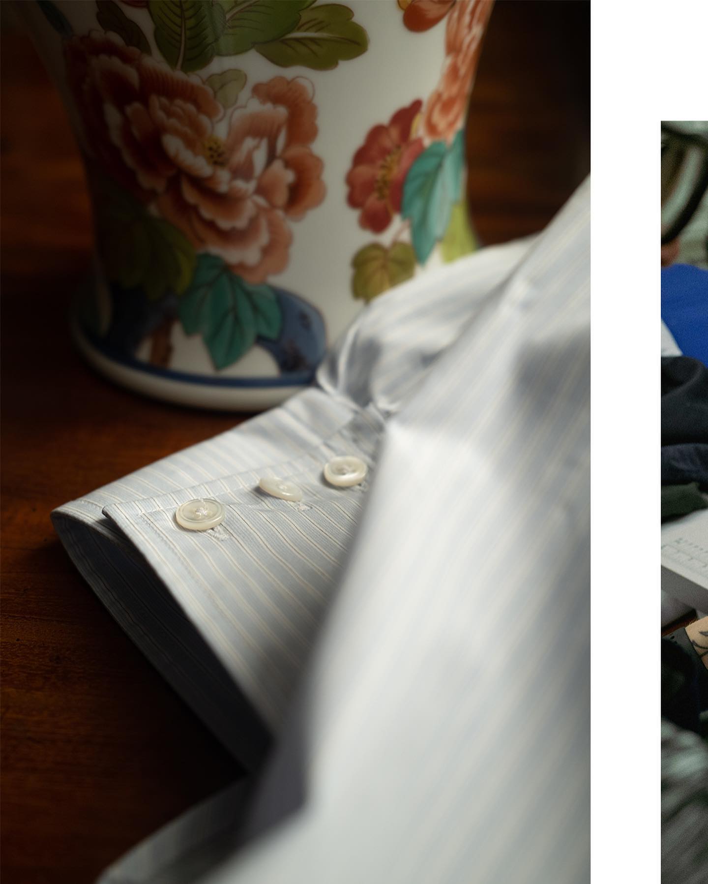 Our signature three-button barrel cuffs... - Turnbull & Asser