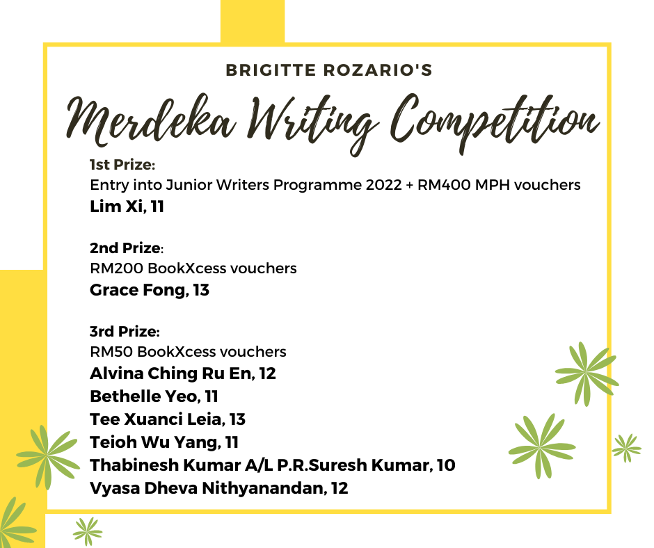 Here are the... - Brigitte Rozario - Writer and Editor