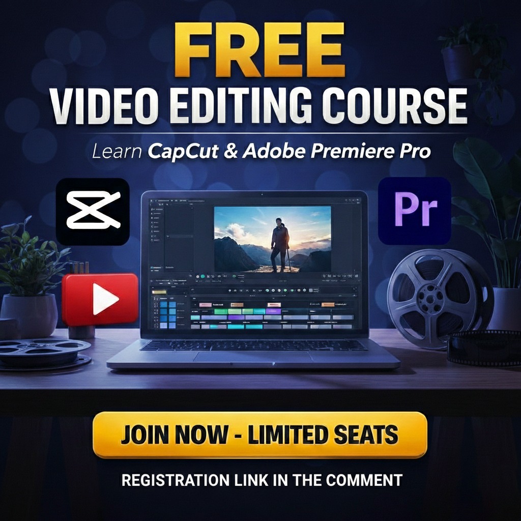 Muhammad Zakria - Free Video Editing Course Capcut and... | Facebook