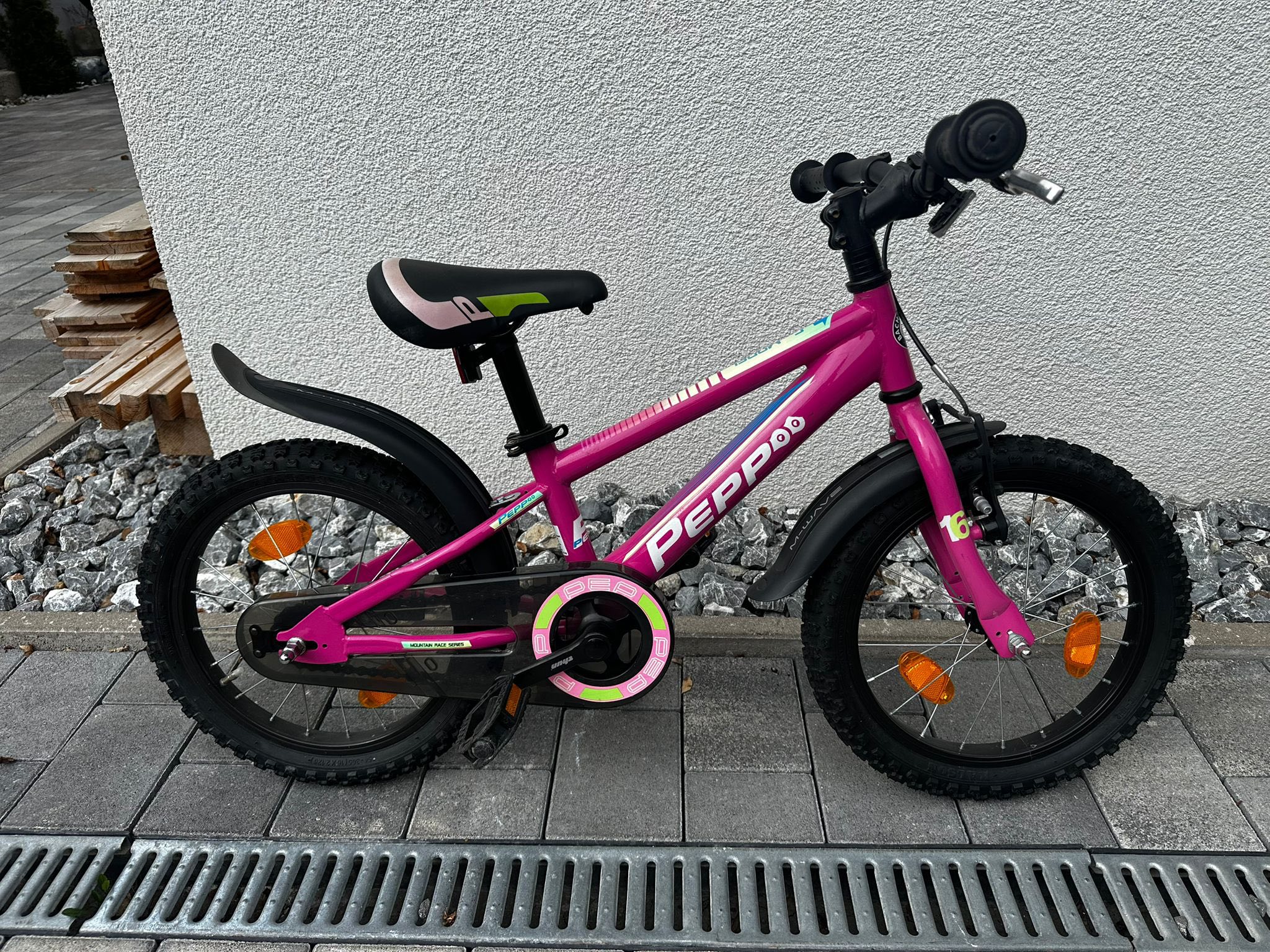 puky kinderfahrrad 16 zoll pink LS-PRO 16-1 (2026) | Casco - Mini Pro2 - Farbe:Azure Blue Glossy PDP|PLP|Size:S HENN Zweiräder Trier |