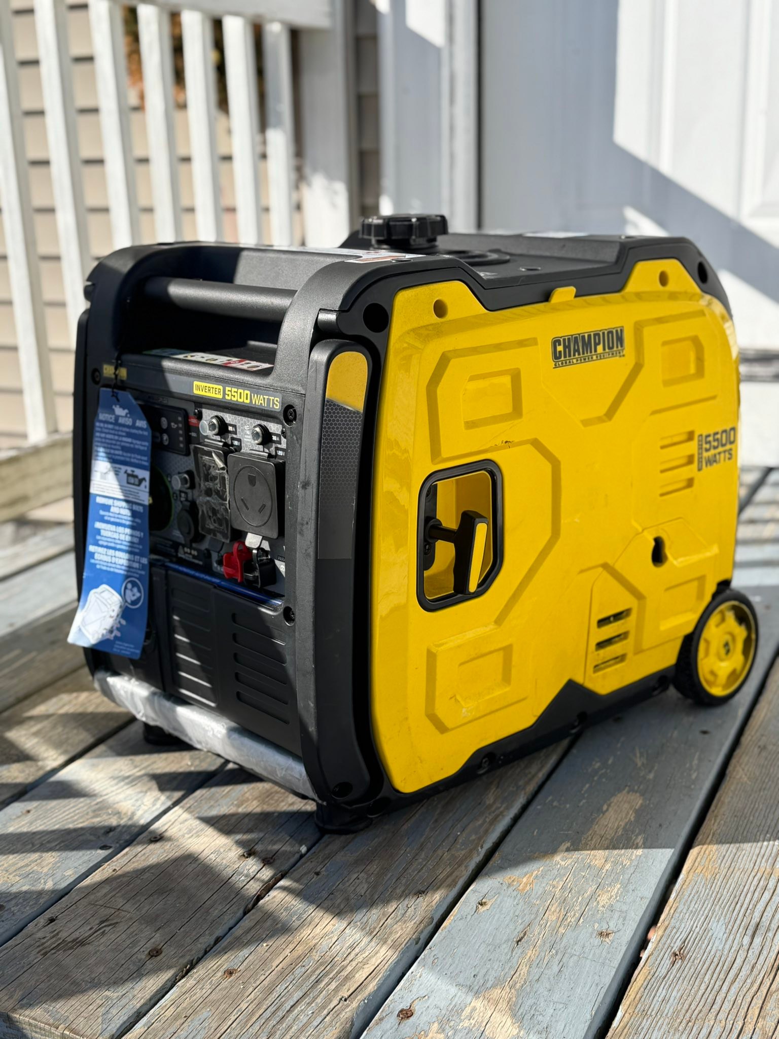 ⚡️ GERADOR CHAMPION 5500W INVERTER – SEMINOVO ⚡️