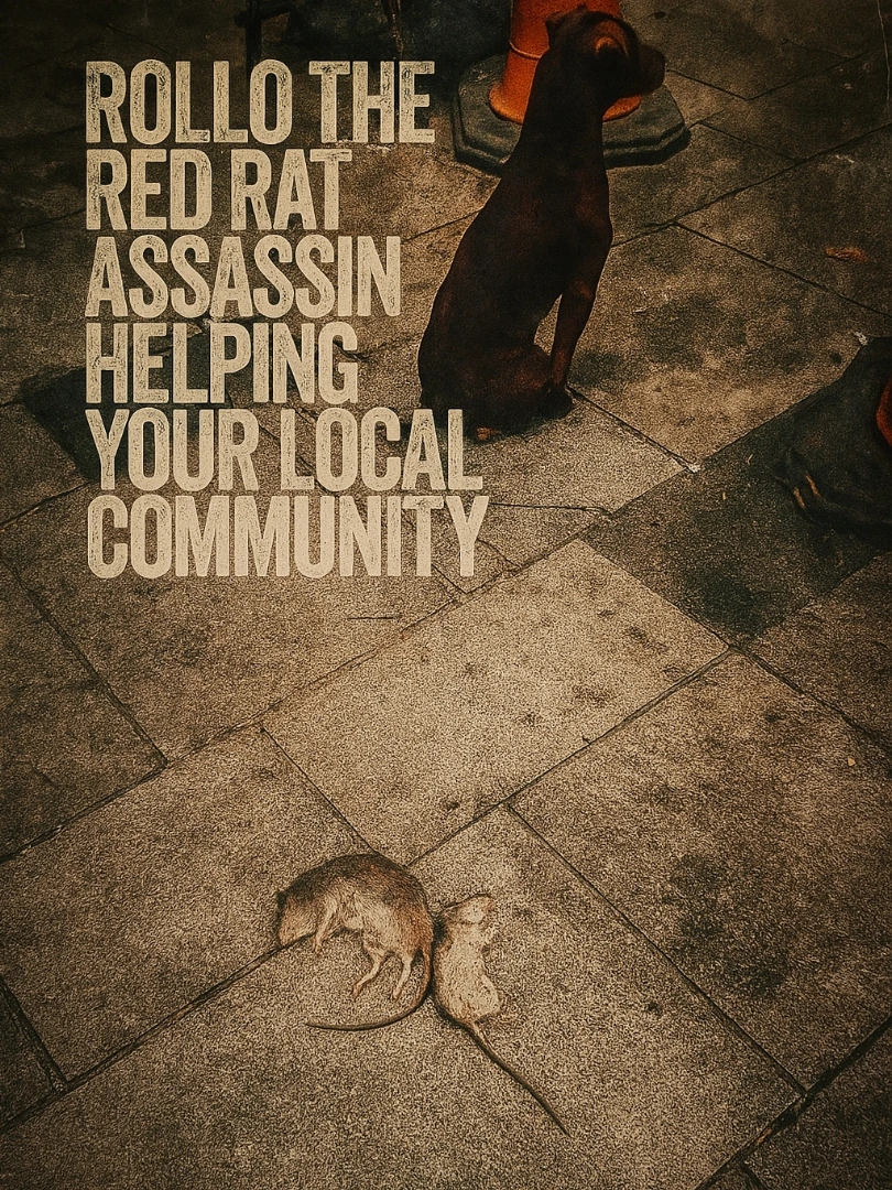 Billy - Red Rat Assassin helping your local community smashing 1 Rat at ...