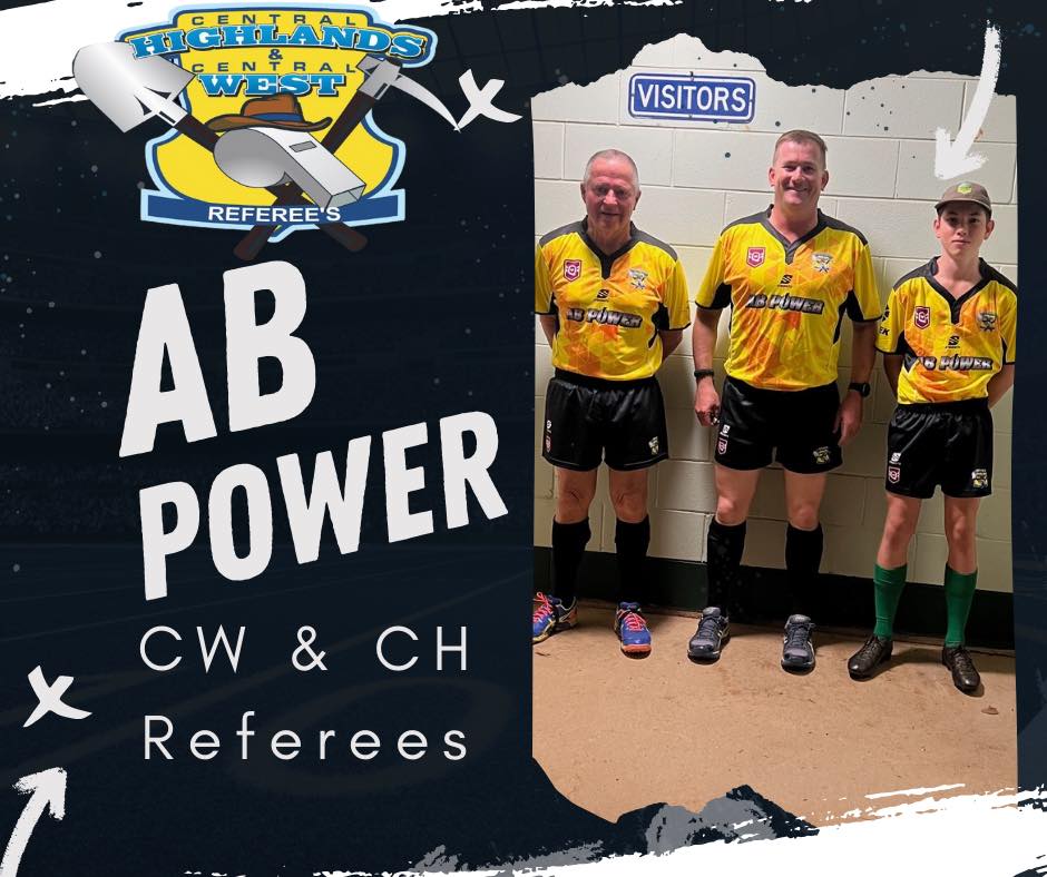 Our... - Central Highlands & Central West Referees Association