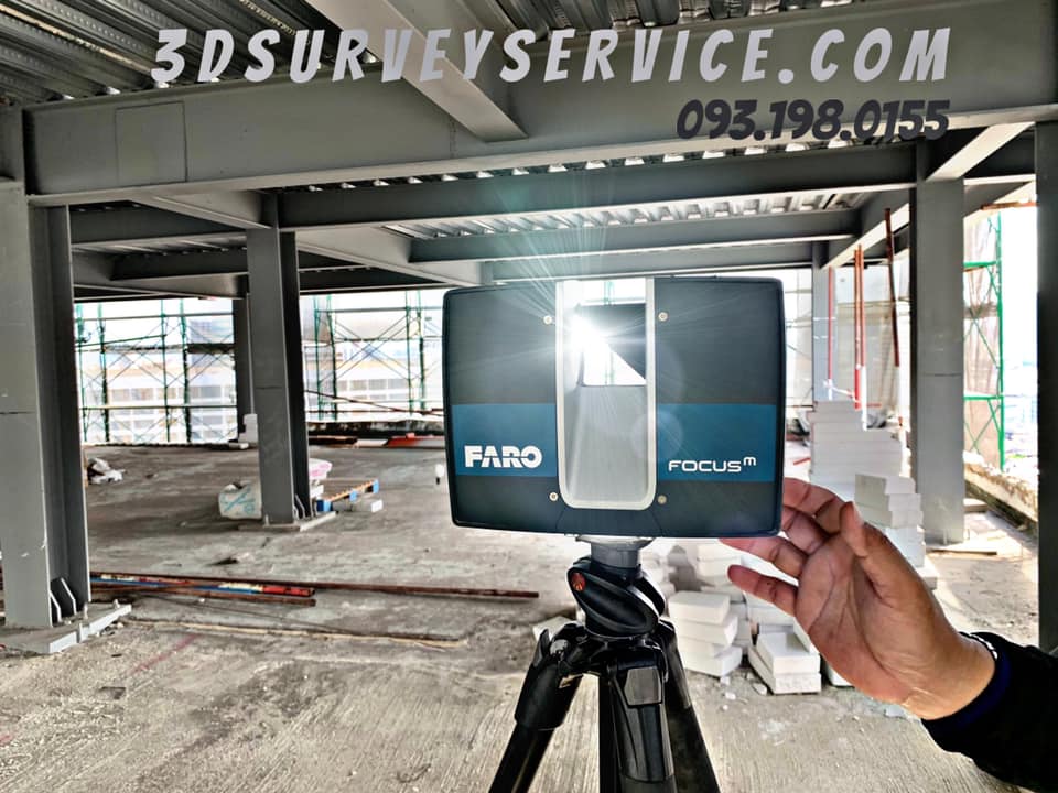 3D Scan อาคารเก็บแบบ As-built... - 3D Laser Scanner