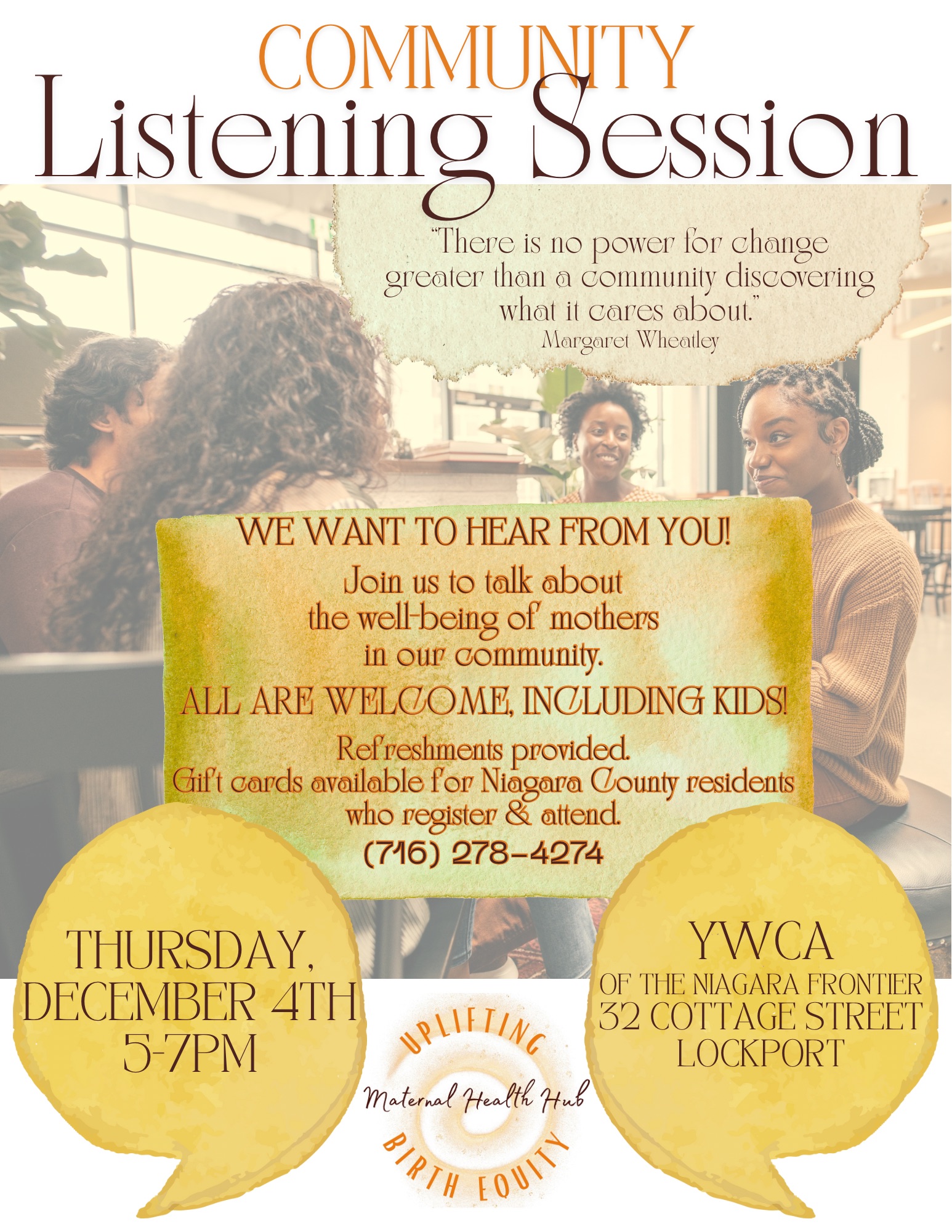 Community Listening Session #2