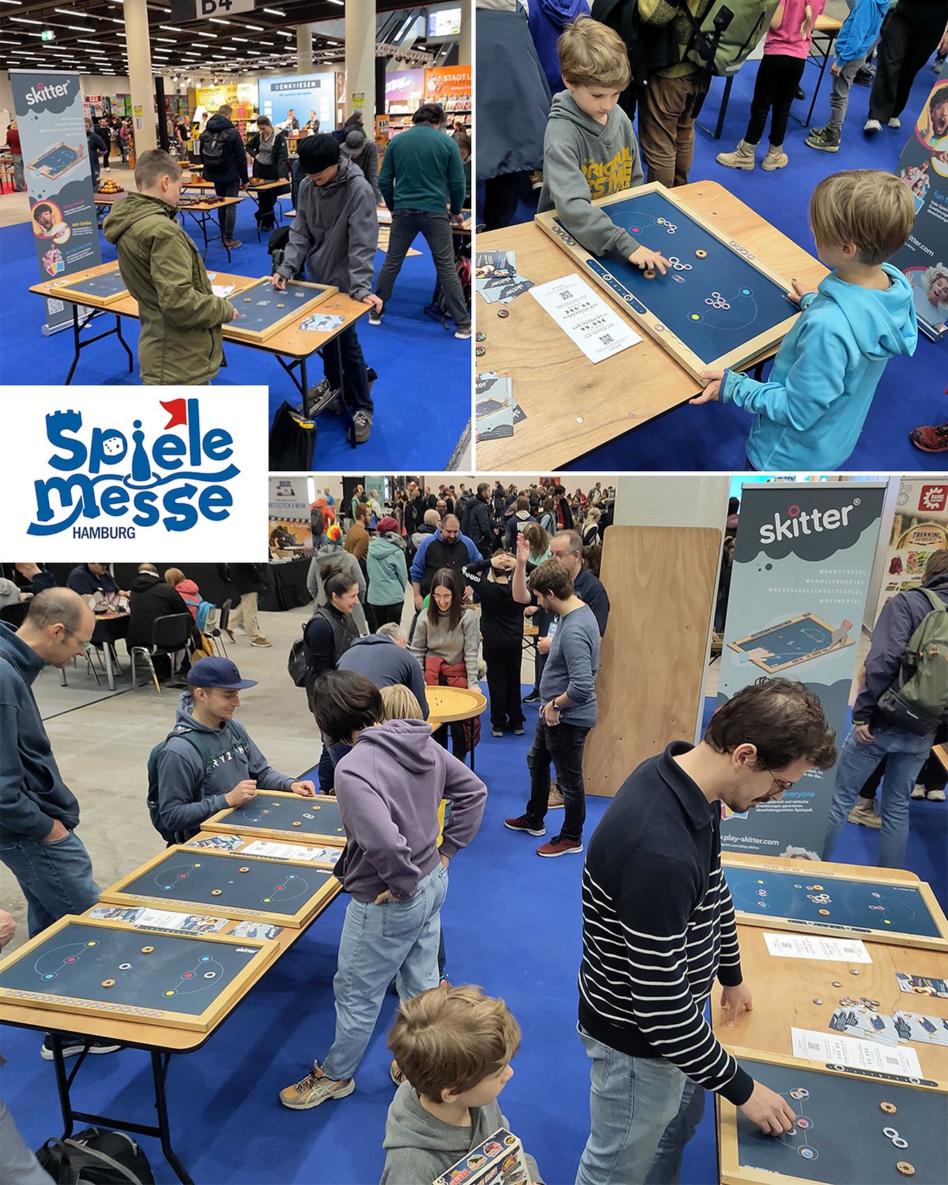 play.skitter - ⭕️ Spielemesse Hamburg 2024 ⚓️🎲 Am vergangenen