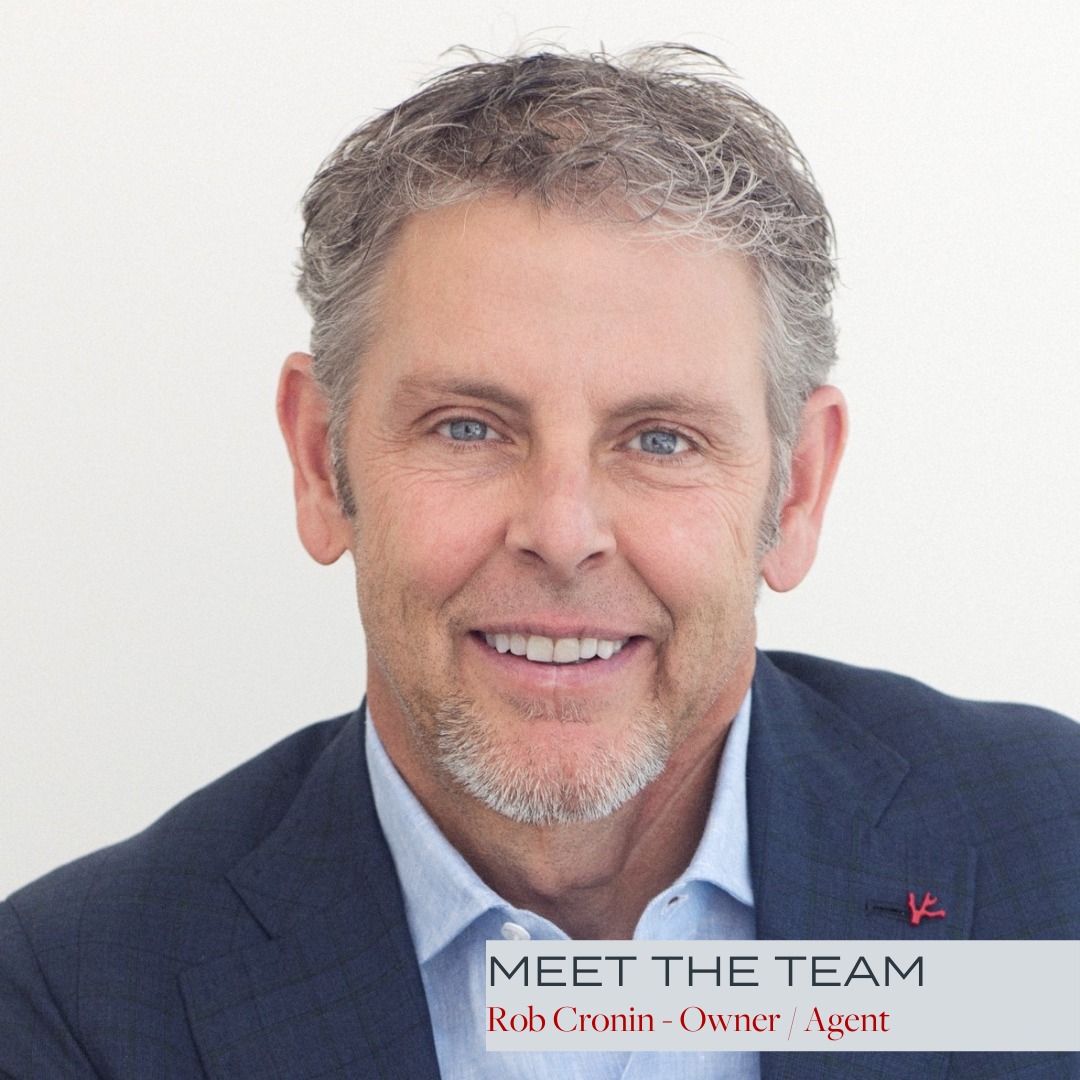 MEET THE TEAM 🌲 Rob Cronin | Owner/Agent | The Cronin to our Rixon! ️ ...