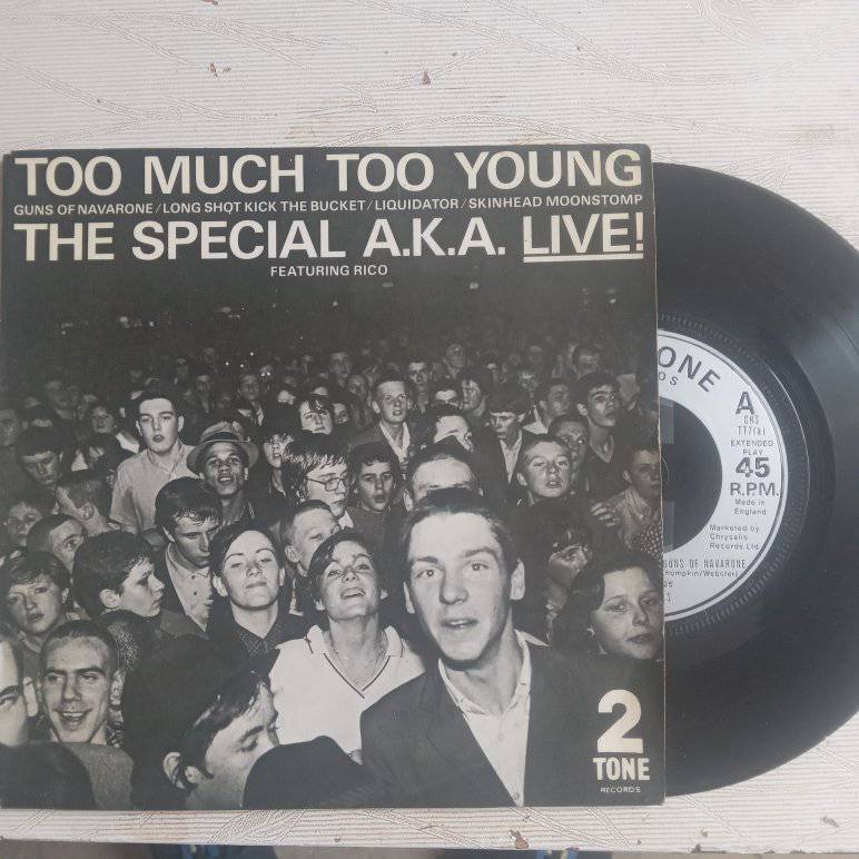 The Special A.K.A.'s 'Too Much Too Young' EP released in 1980