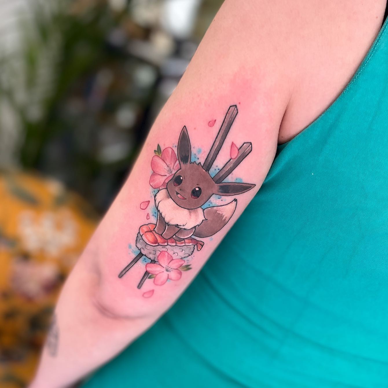 Eevee done by @pernilleoverkamp •... - Sapphire Ink Delft