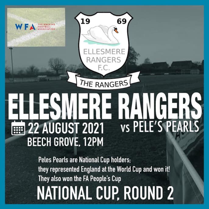 Our over 50s walking Football team... - Ellesmere Rangers FC