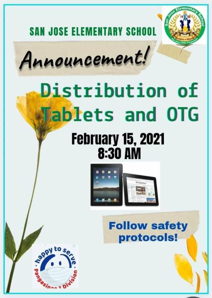 Sample Infographics... - DepEd Tayo San Jose ES Anda 101218