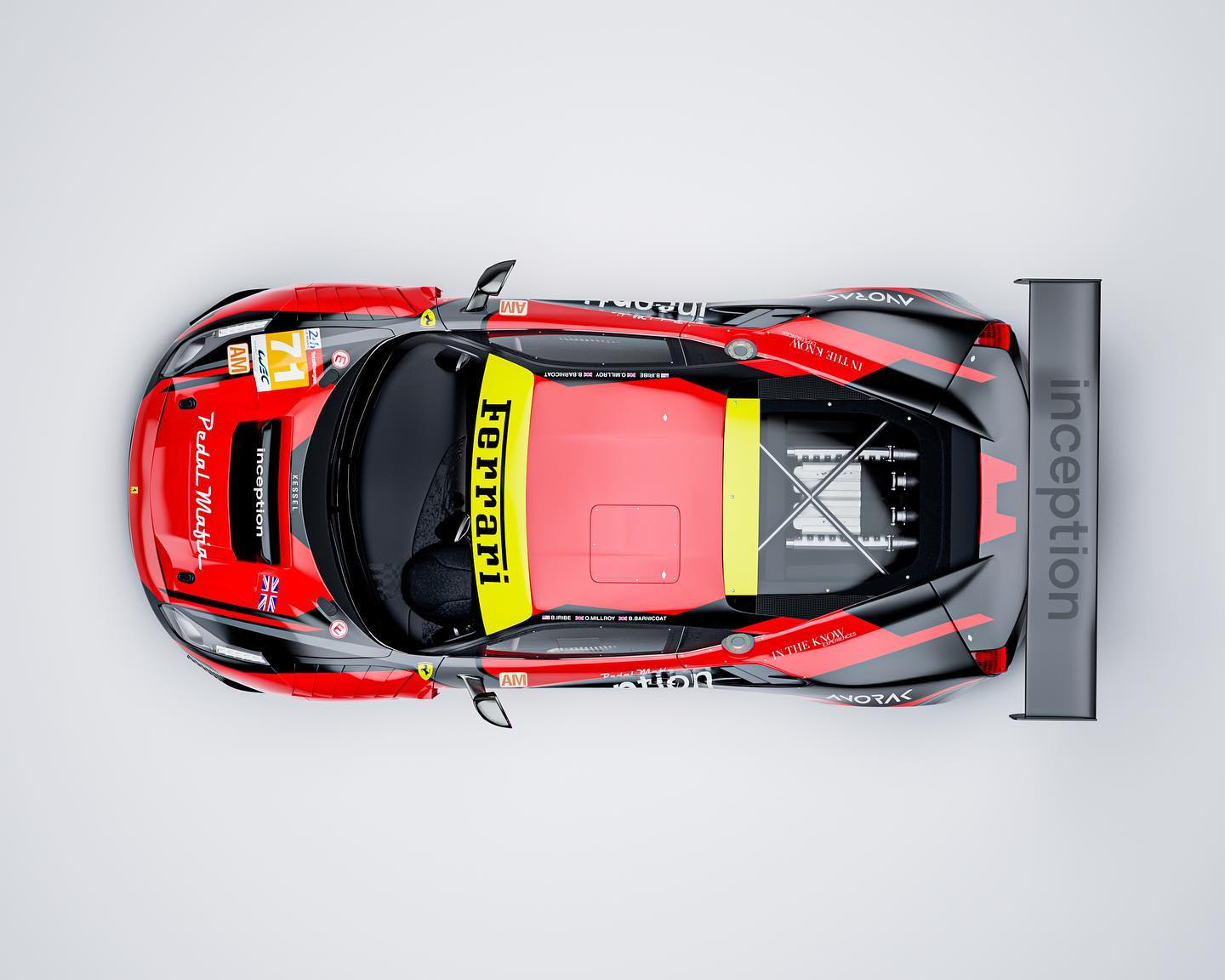 2021 Inception Racing livery design and... - Sean Bull Design