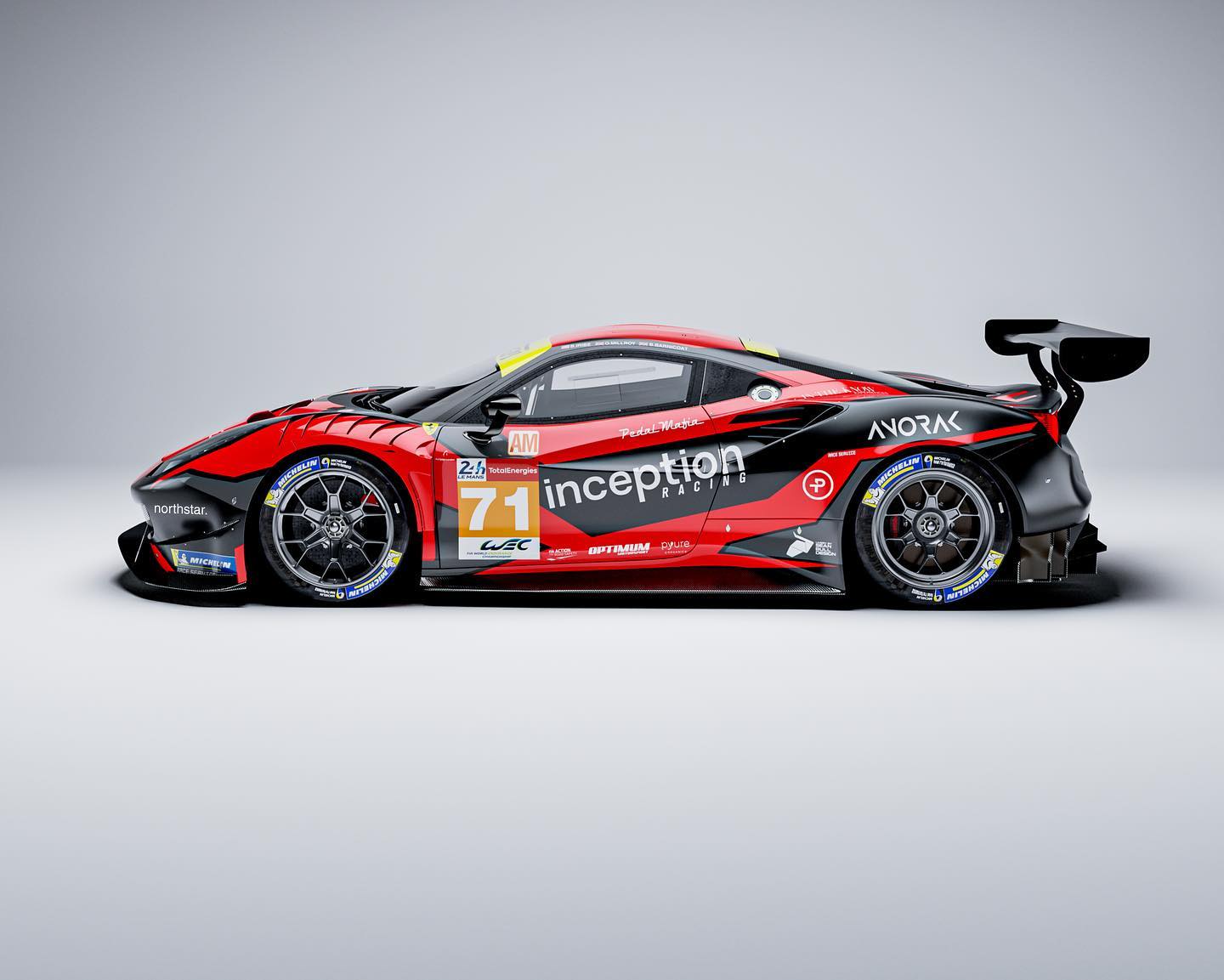 2021 Inception Racing livery design and... - Sean Bull Design
