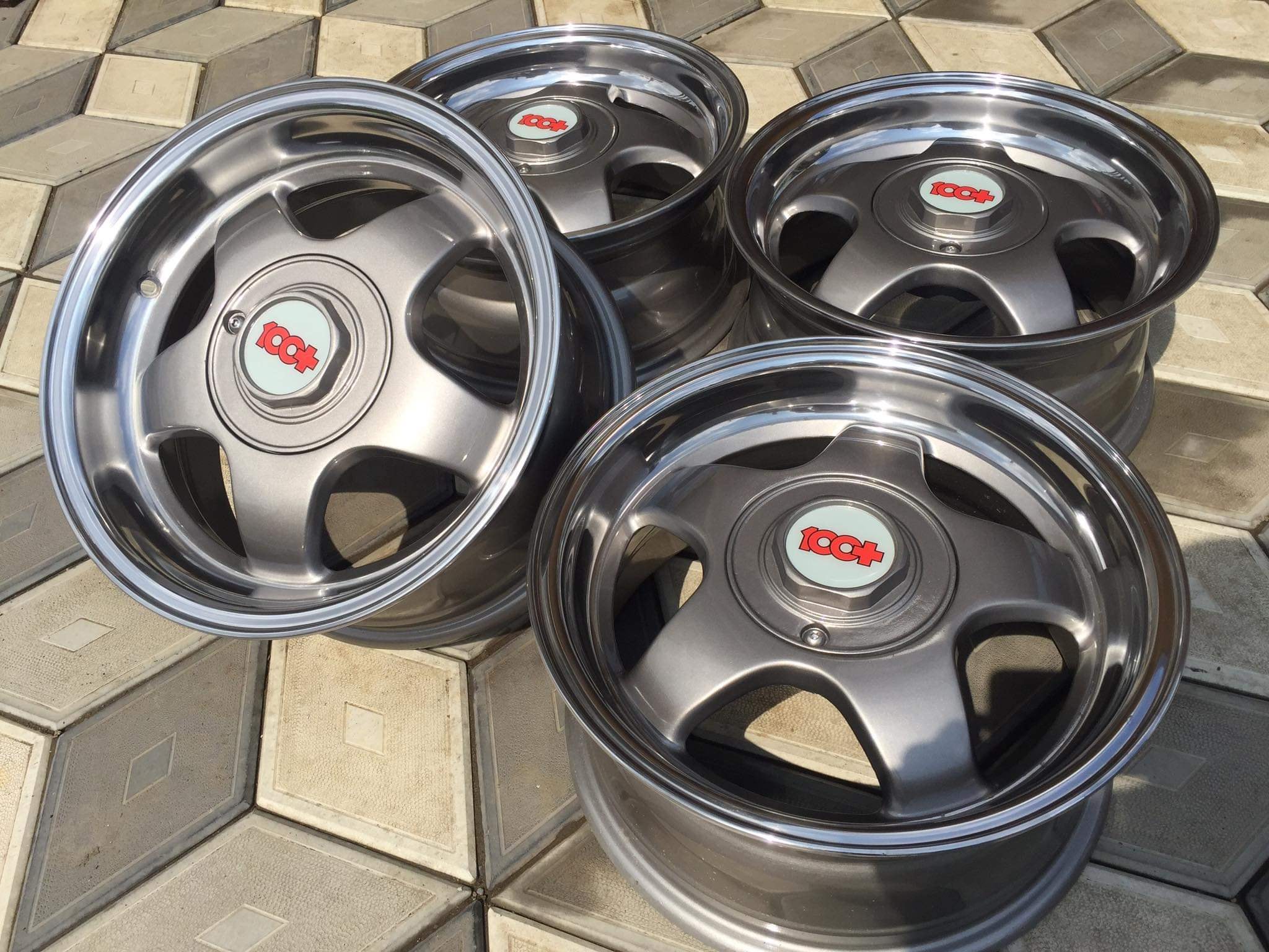 Old - ? ? 100+ England 15inch 7J Pcd100✨? #oldschoolwheels 