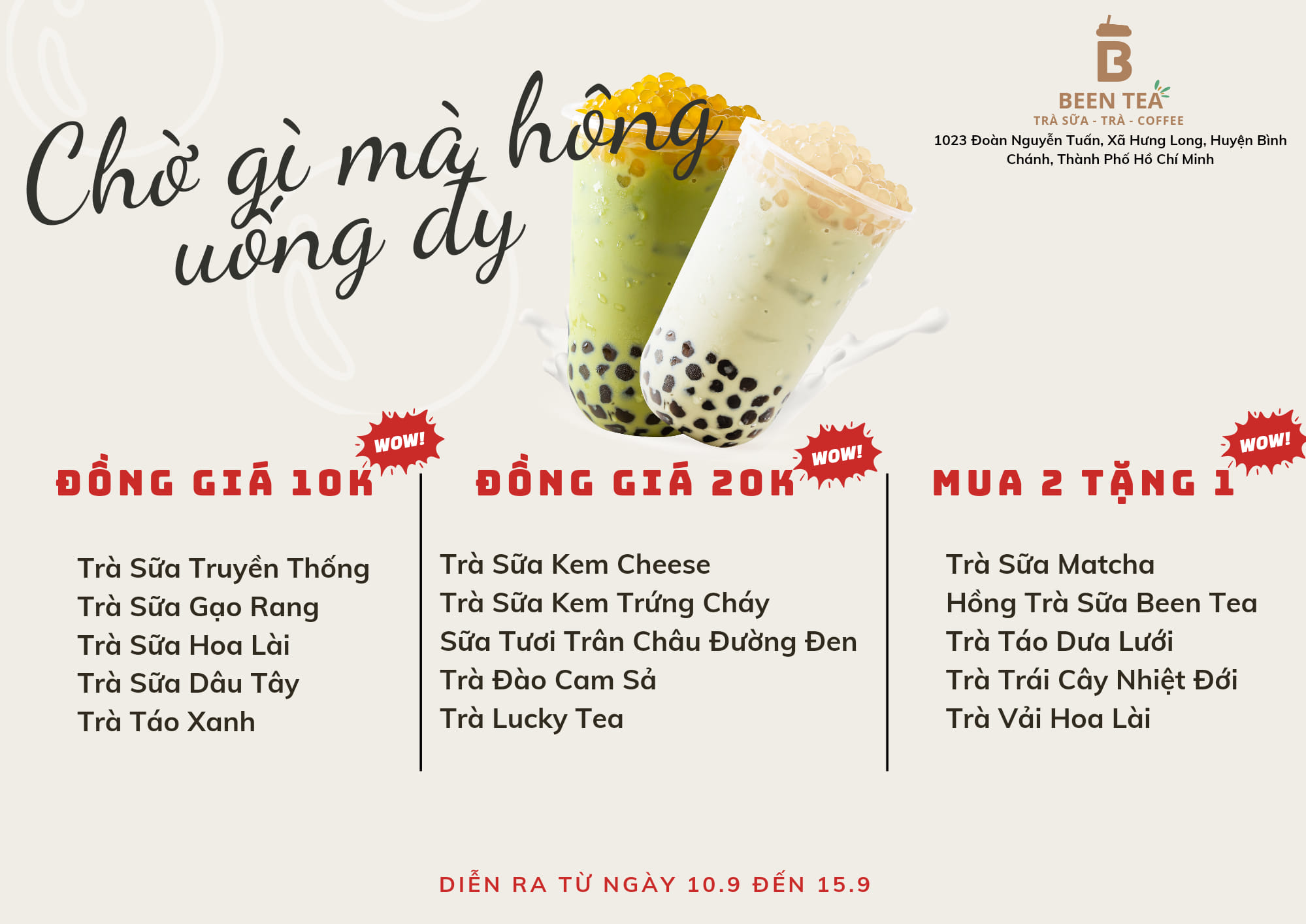 Been Tea | Ho Chi Minh City