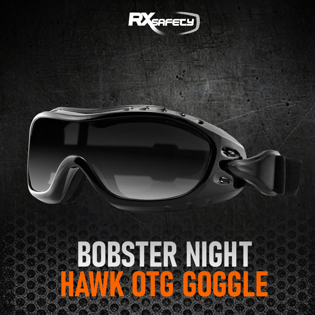 Rx-Safety - The Night Hawk is an ideal goggle solution for...