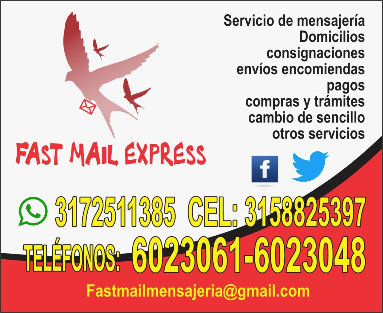 Fast Mail Express Domicilios y Mensajeria Barrancabermeja ...