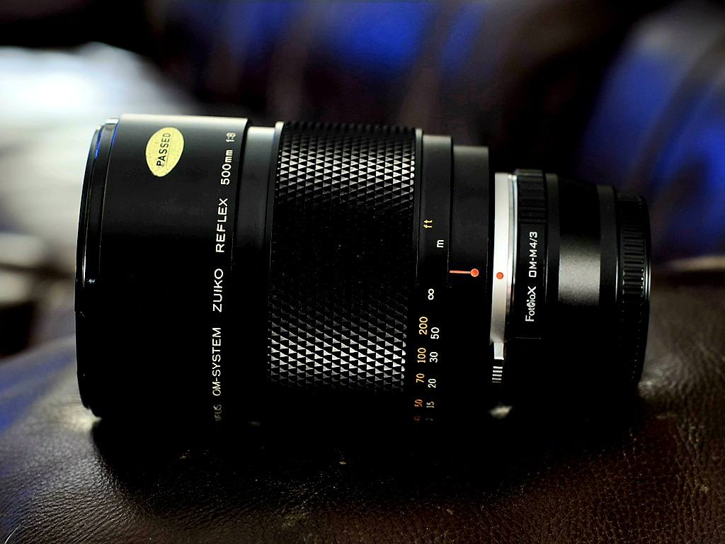 Testing OM Zuiko 500mm f8 reflex lens on OM-1 II