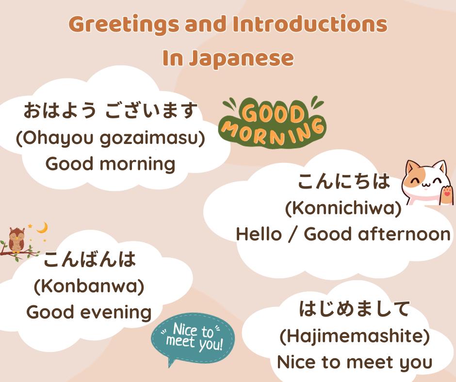 Essential Japanese greetings for beginners
