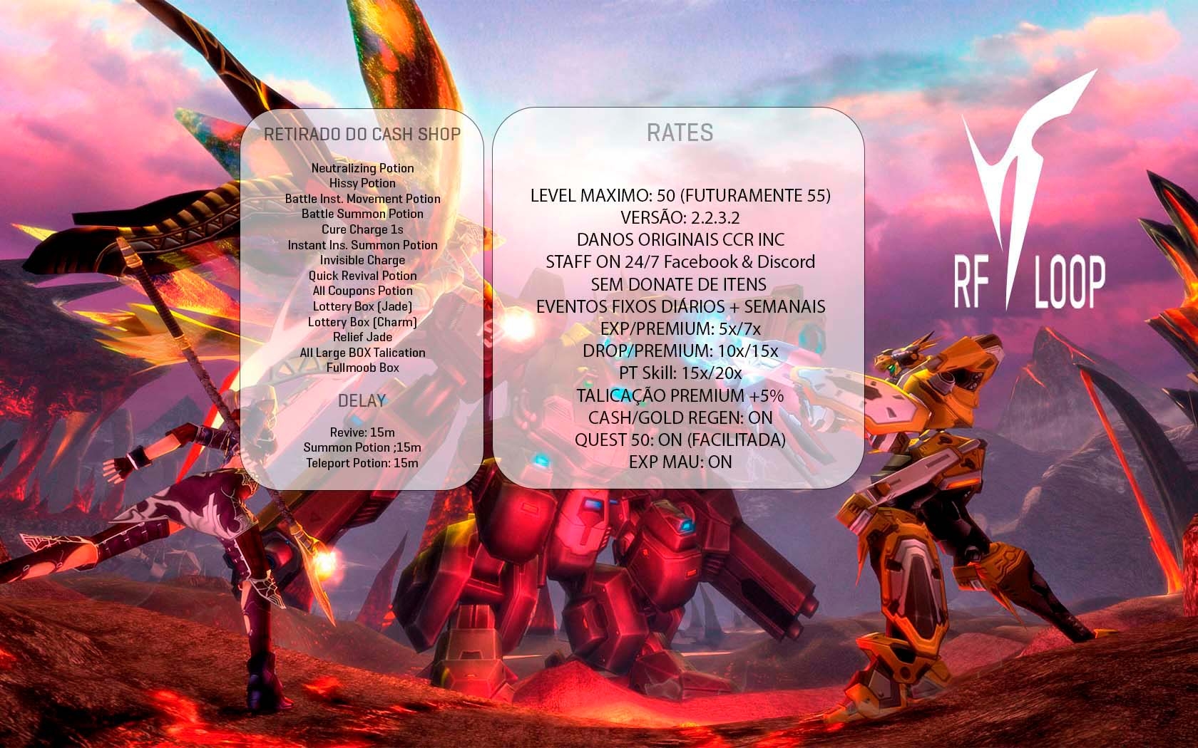 RF Original Semi Rpg & Pvp Server