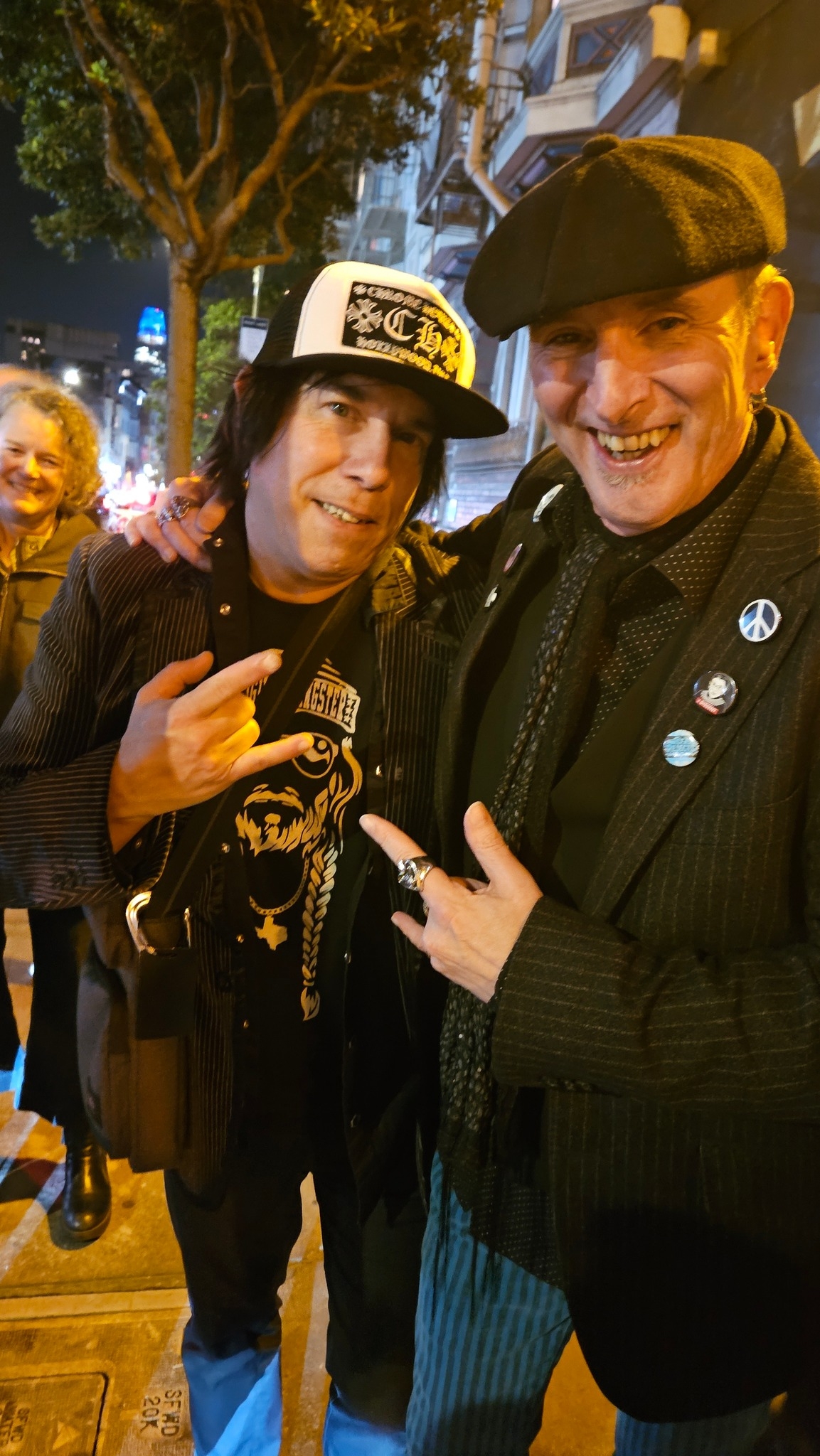 Ace - Pinstiping after the 4 Non Blondes show at Great American Music ...
