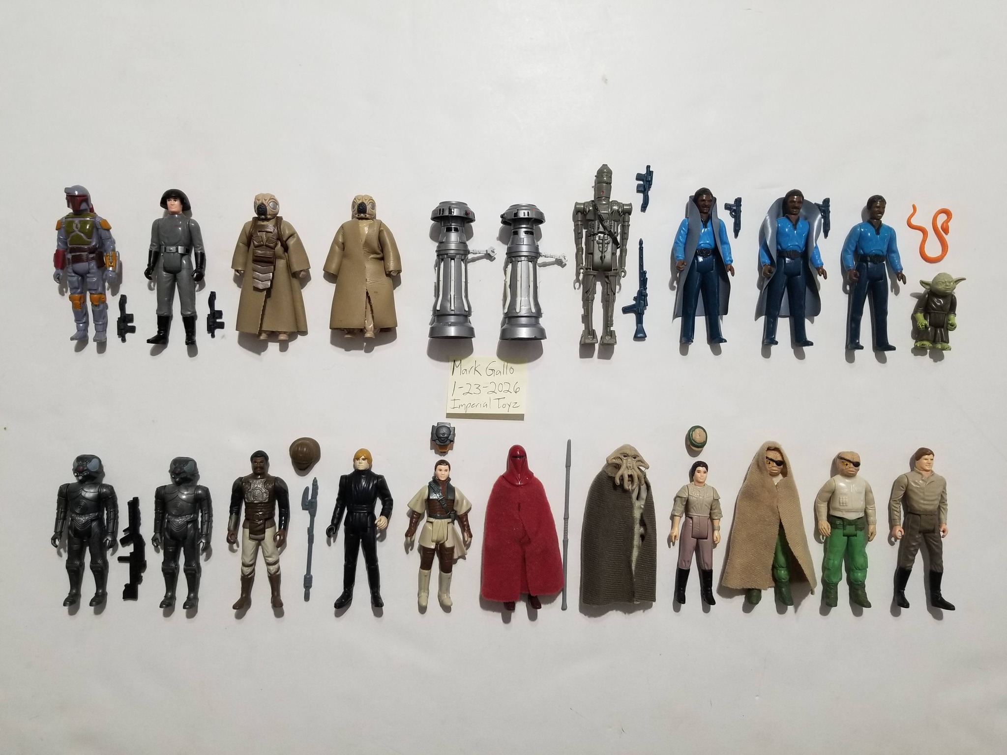 Vintage Jedi and POTF