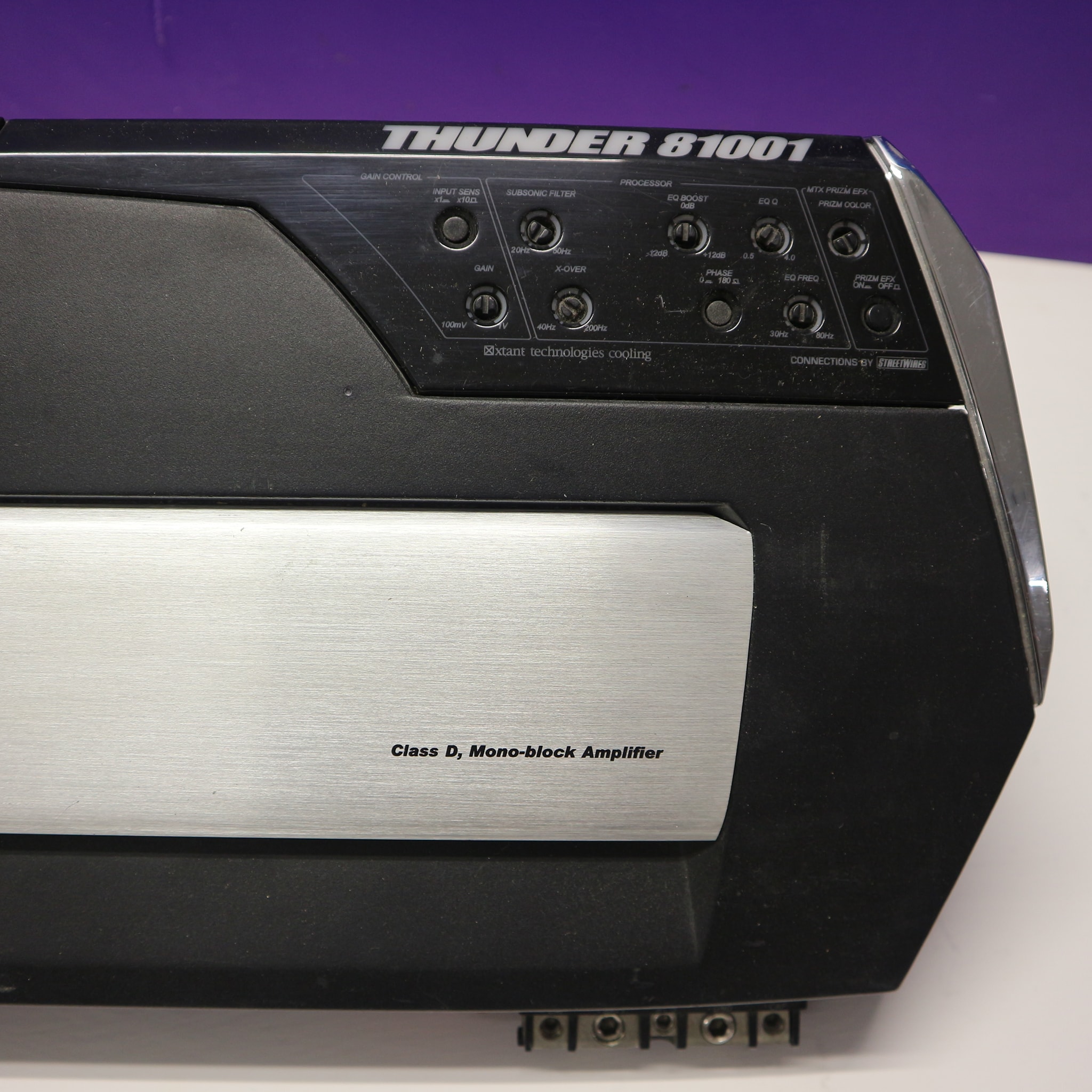 What are the best features of the MTX Audio Thunder Elite 4001D?