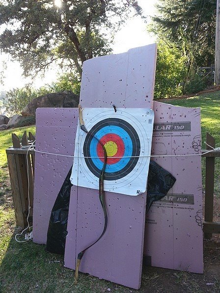 Archery target backstop 意味 Archery Labo 11
