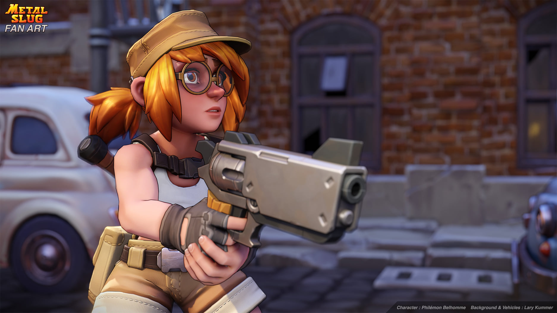 Modelo 3D Fio ♥ Créditos: Philemon... - Metal Slug Unity