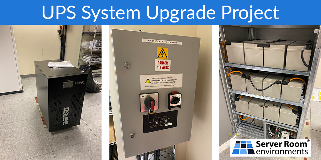 A recent data centre UPS... - Server Room Environments Ltd