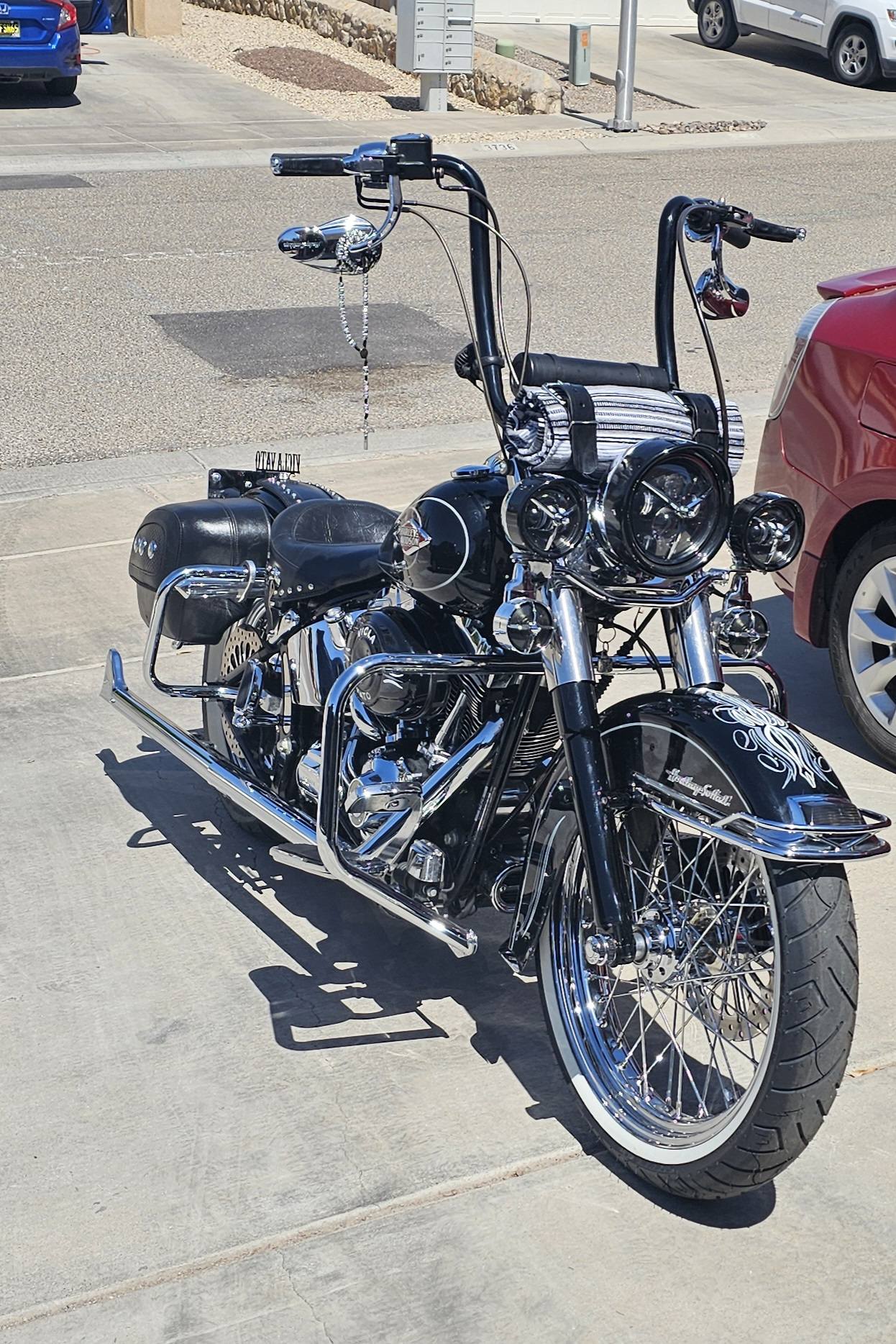 Big Al's Cycles Square Back Gripper seat