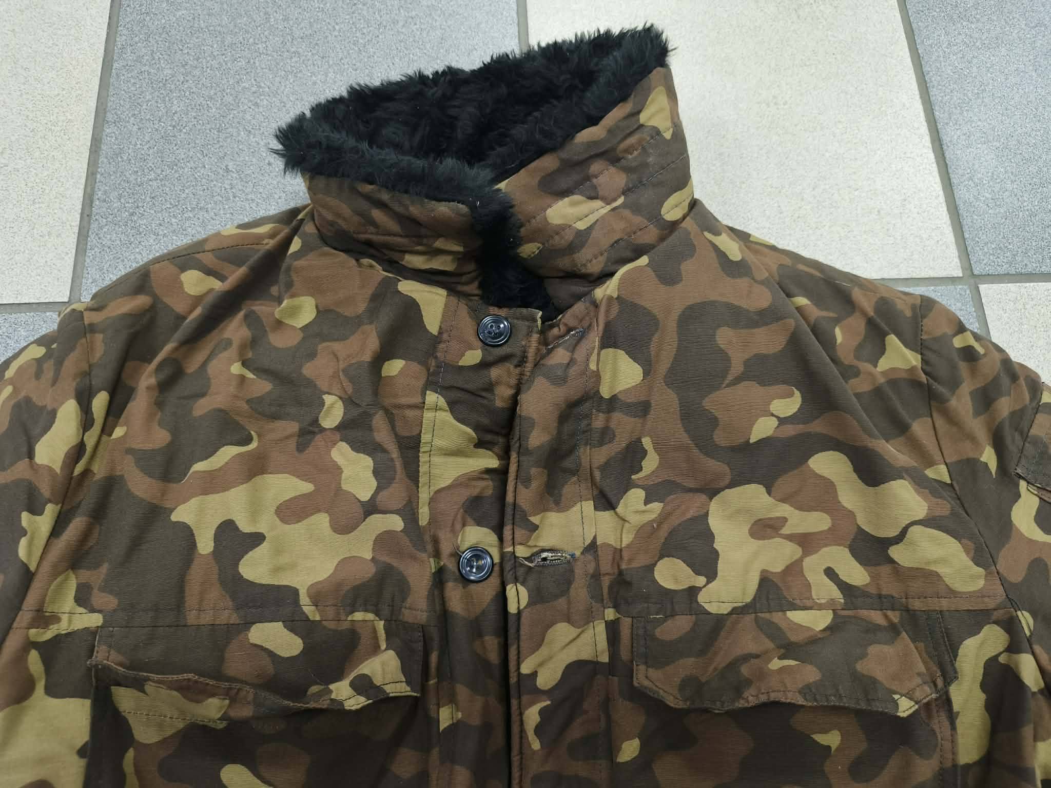 Russian camo winter jacket for sale
