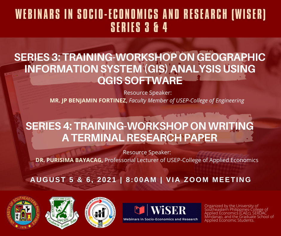 Join us online! The University of Southeastern Philippines (USeP ...