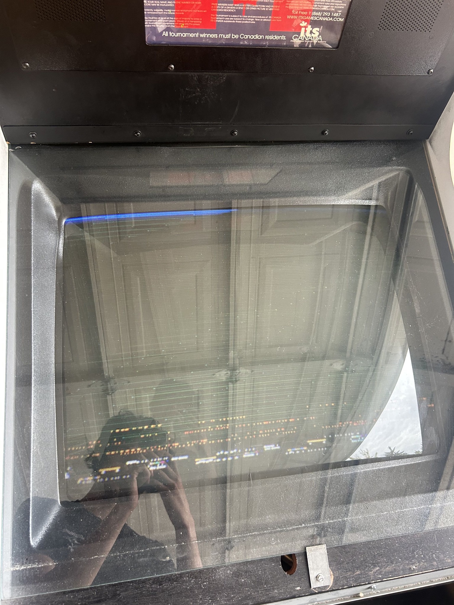 How to capture medium res image from Midway's The Grid arcade game