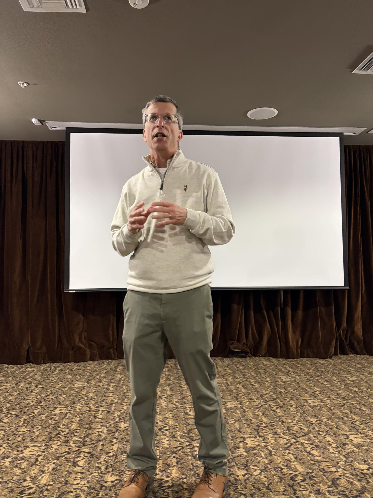 Andrew - Yesterday I had the privilege of speaking at Aviva Senior ...