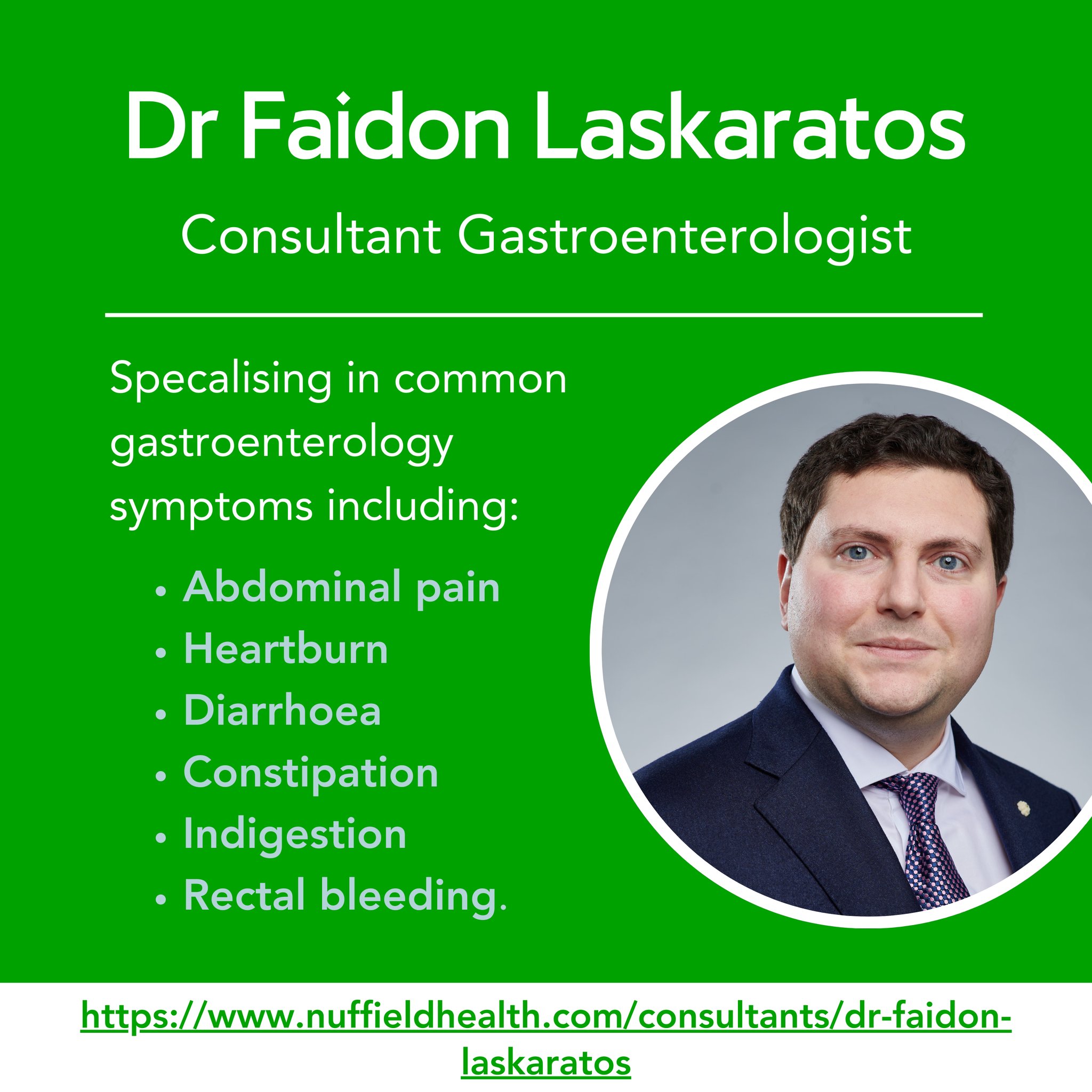 Meet Dr Faidon... - Nuffield Health at St Barts Hospital | Facebook