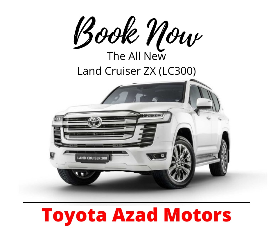 We are happy to announce that... - Toyota Azad Motors