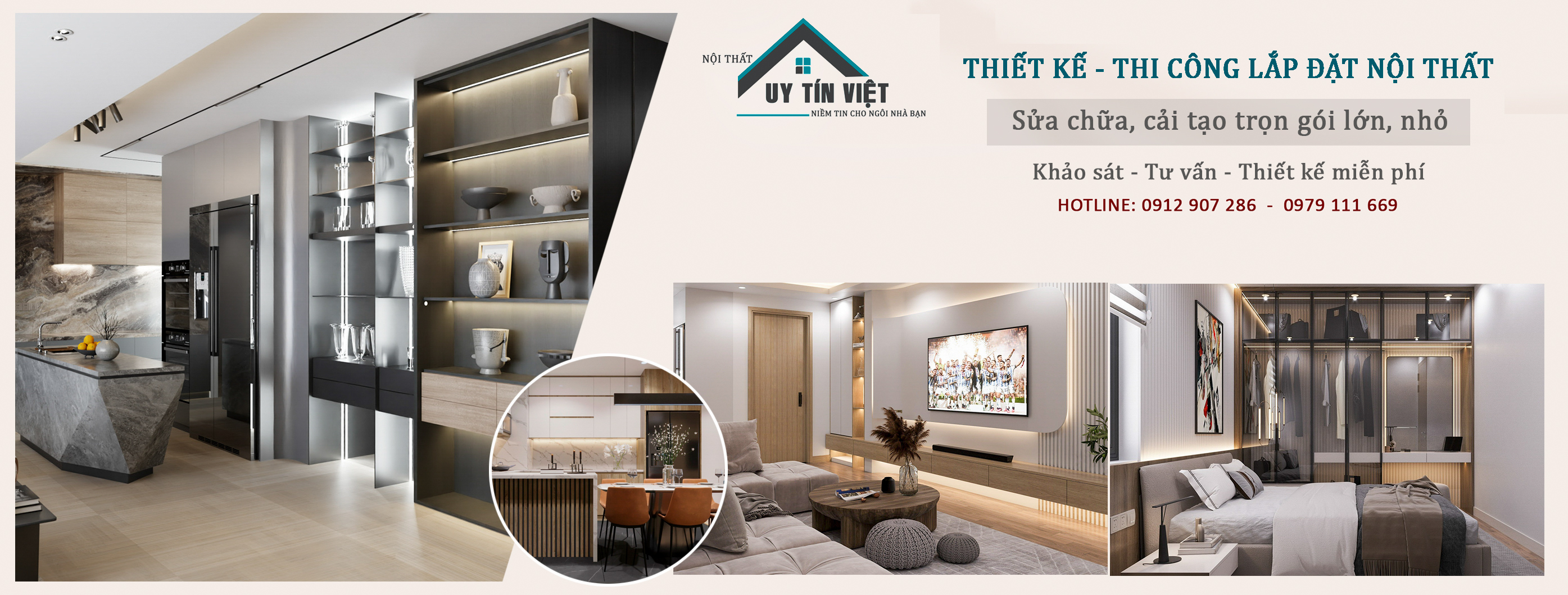 Chuyên Thiết Kế - Thi Công Và Lắp Đặp Nội Thất