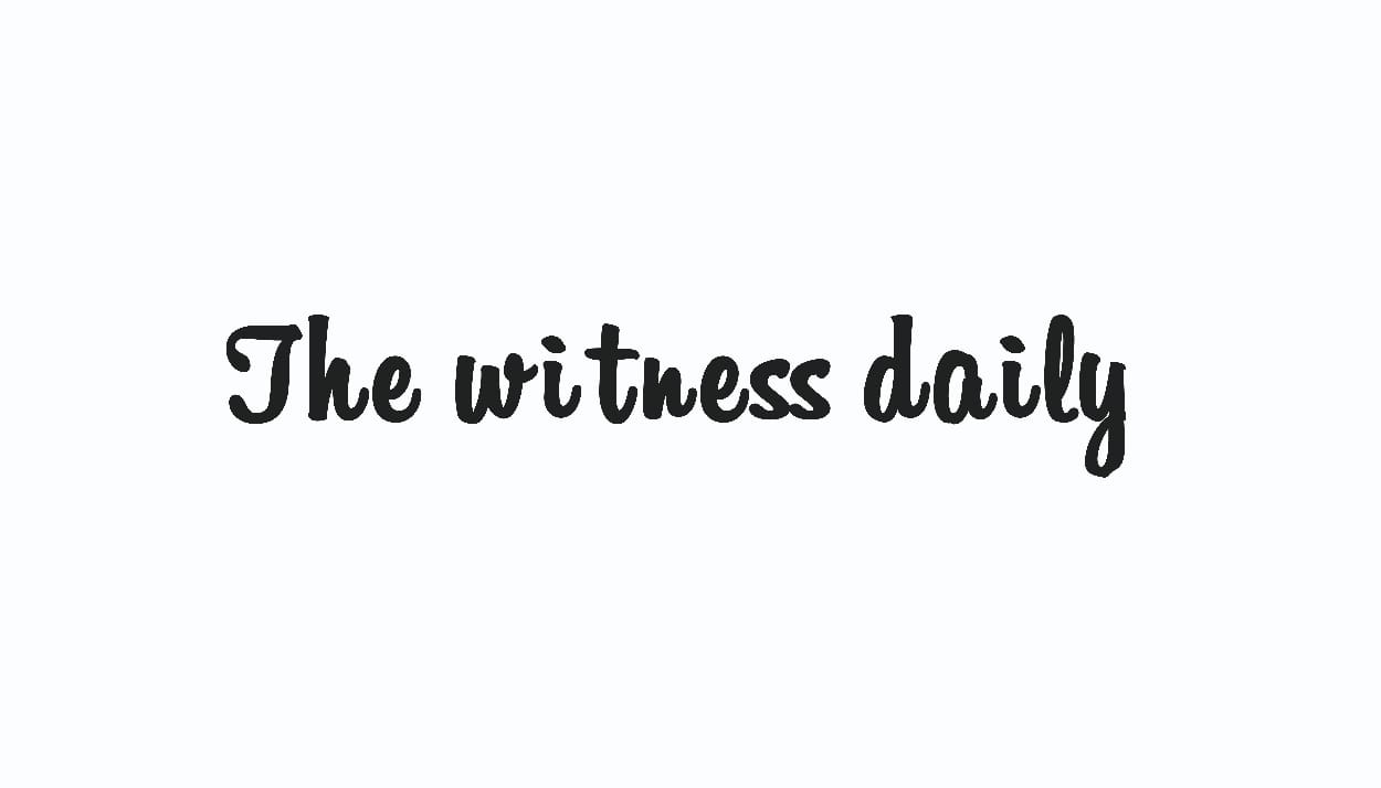 The witness daily news