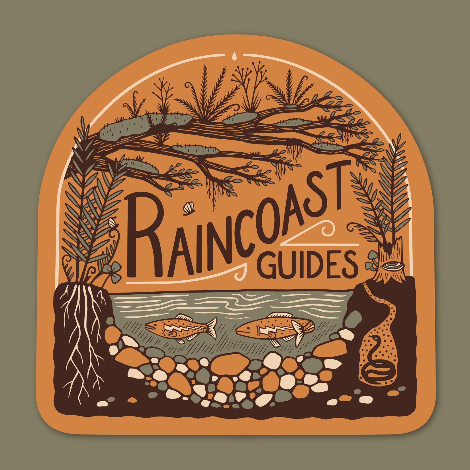 New Logo for the Guide service,... - Rain Coast Guides | Facebook