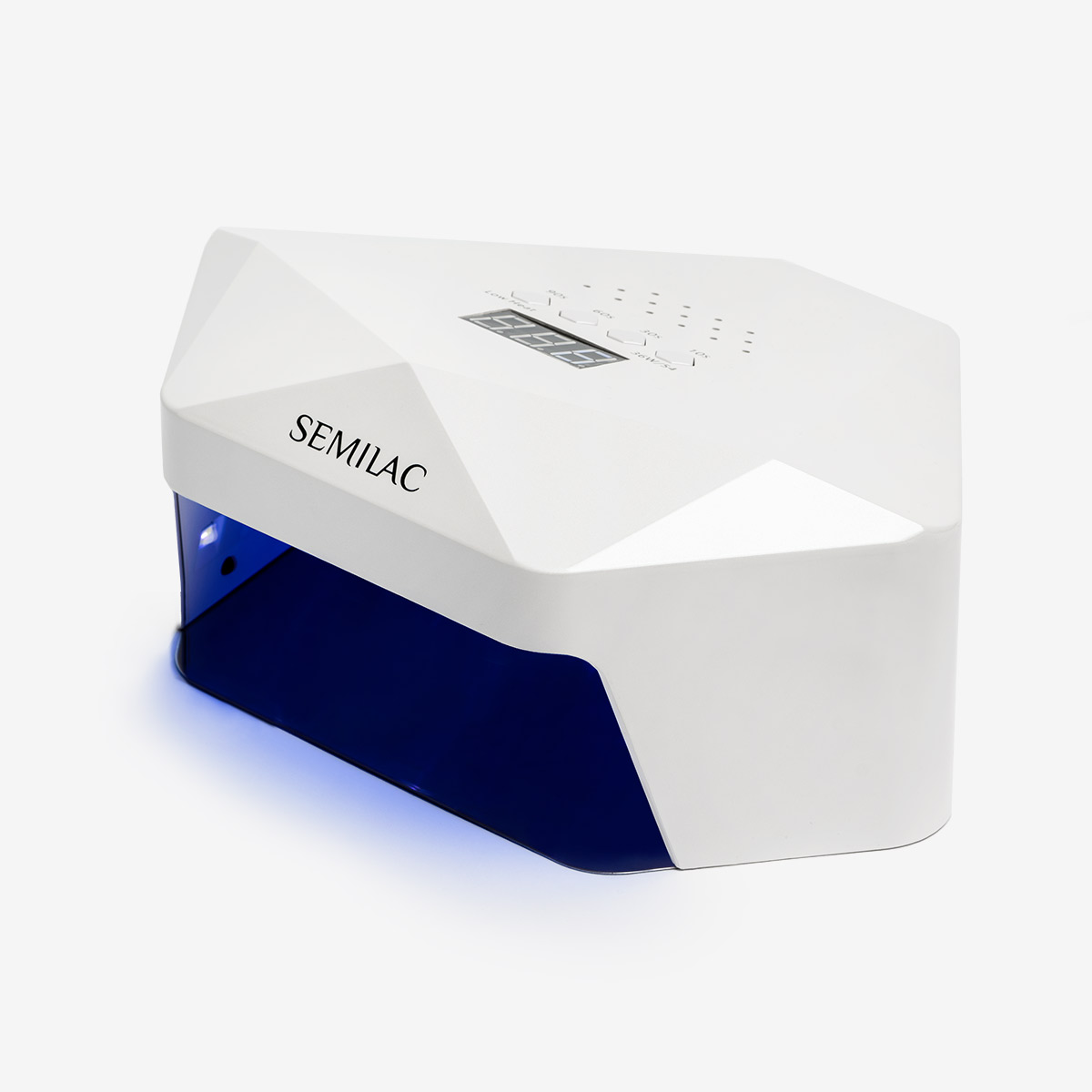 Lampe UV/LED Pour Ongles Semilac 24W/48 - Pour Vernis Gel Dur Et Doux - 3 Temporisations - Manucure à Domicile