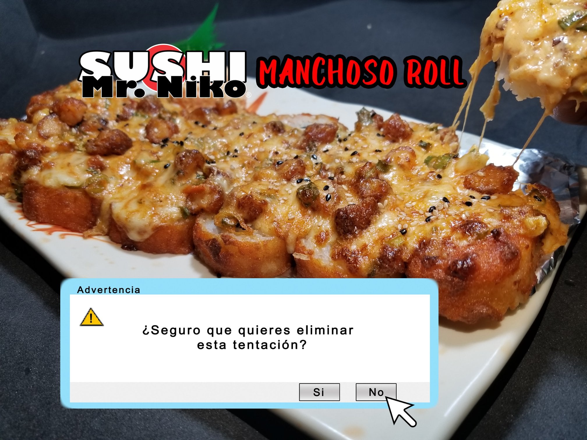 Sushi Mr Niko - *Rebelde por fuera 🤘😠 pero suave y rico... | Facebook